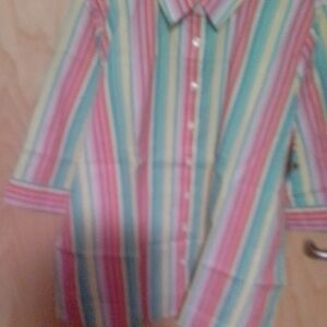 Men's dress shirt with stripes